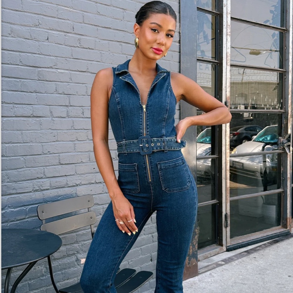 Show me your MUMU jumpsuit